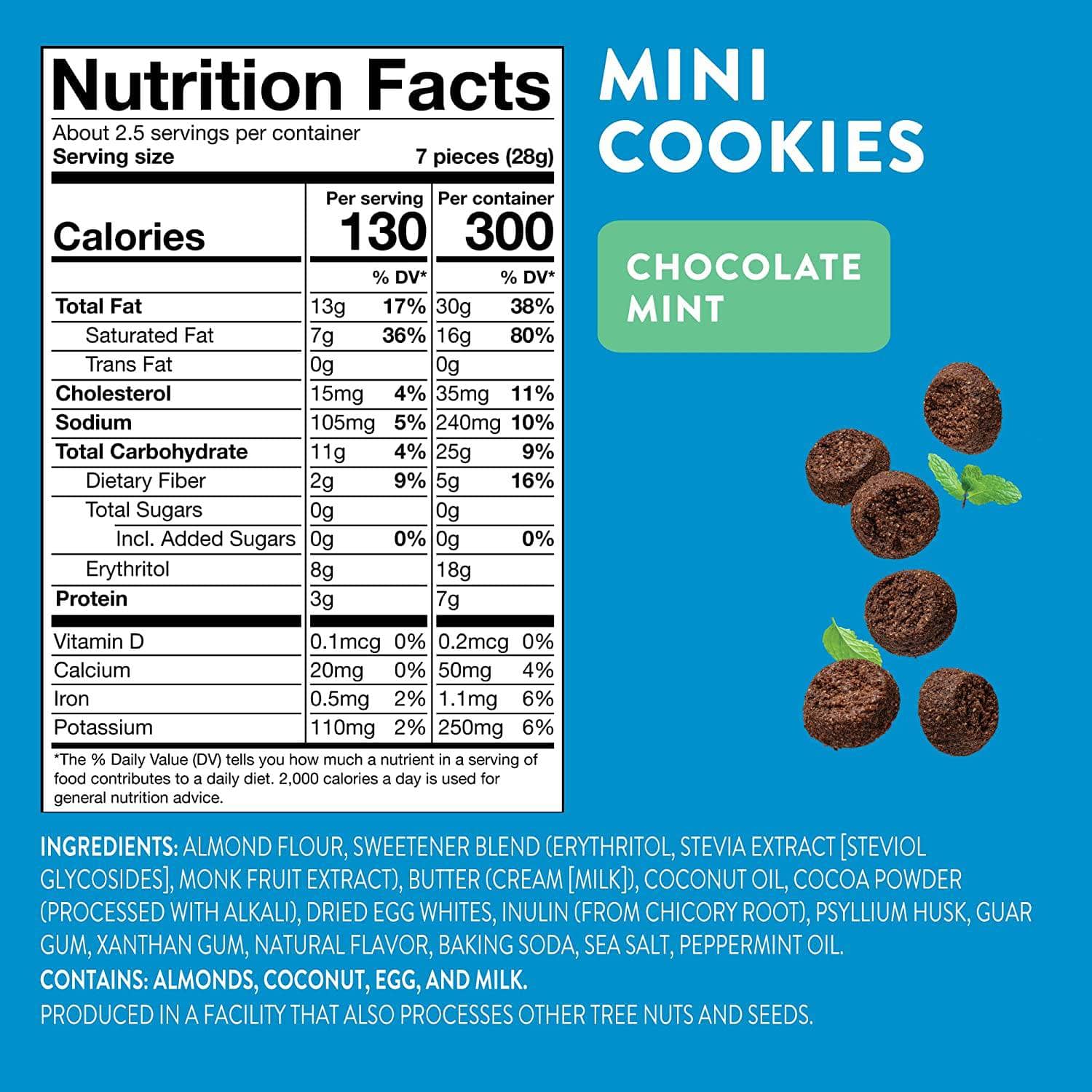 Mini Cookies: Chocolate Mint